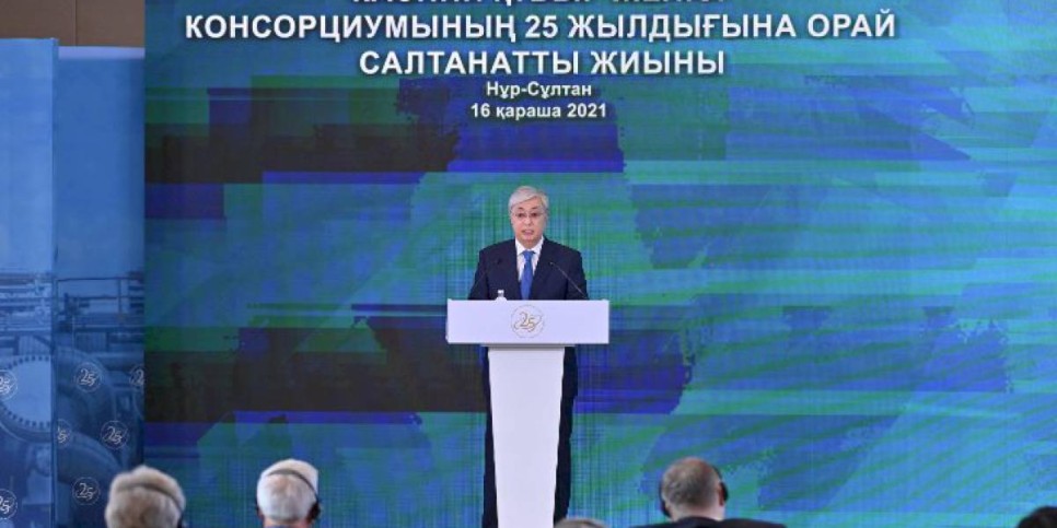 
                    Глава государства поздравил нефтяников с 25-летием КТК
                