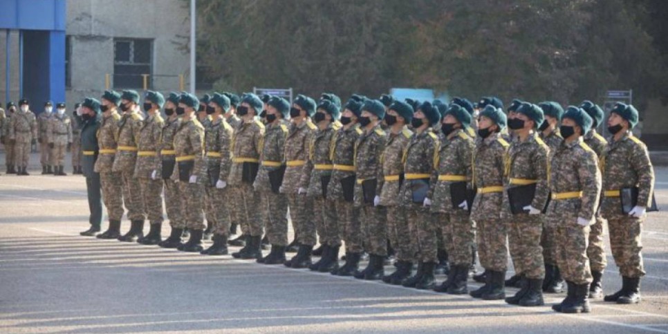 
                    В Десантно-штурмовых войсках Казахстана прошли проводы солдат
                