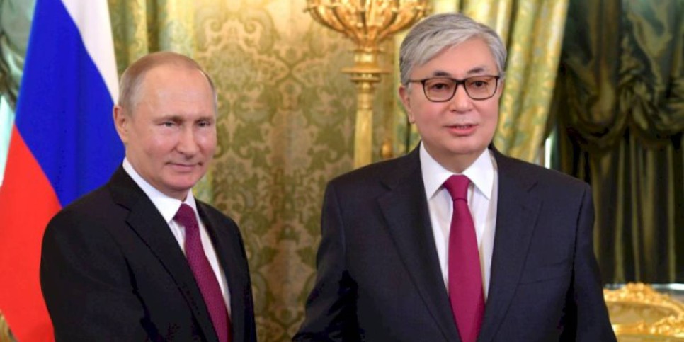 
                    Касым-Жомарт Токаев поздравил Владимира Путина с днем рождения
                