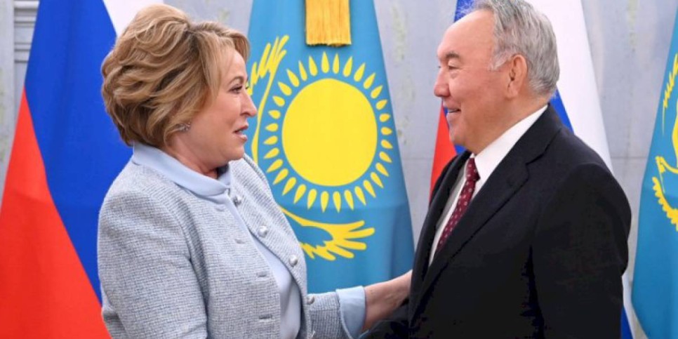 
                    Нурсултан Назарбаев встретился с Валентиной Матвиенко
                