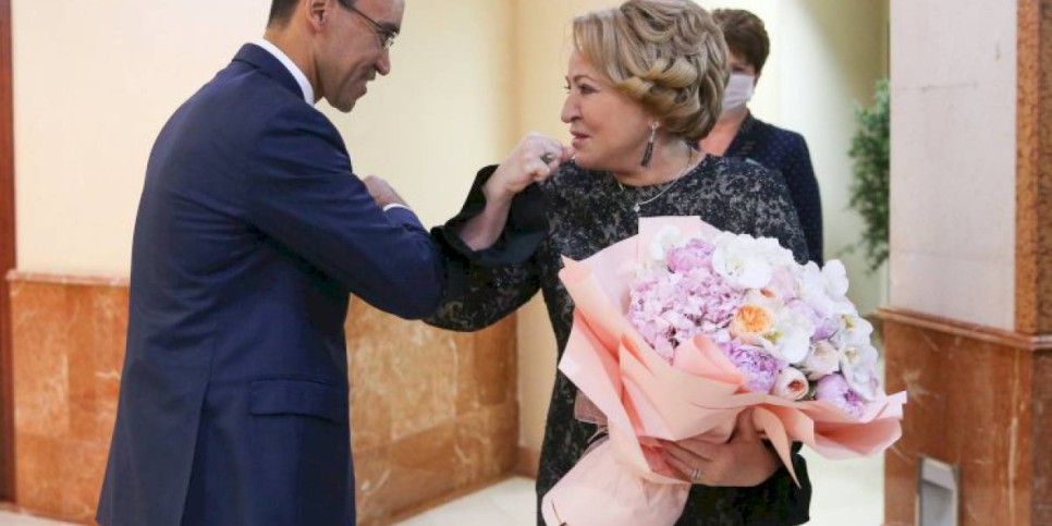 
                    В Нур-Султане прошли переговоры Маулена Ашимбаева и Валентины Матвиенко
                