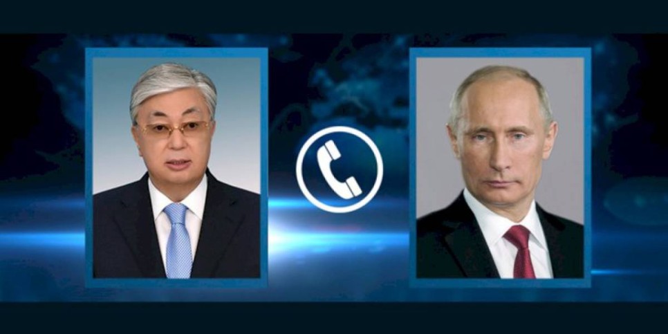 
                    Состоялся телефонный разговор президентов Казахстана и России
                