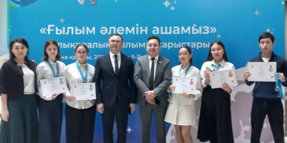 
                    Карагандинские школьники «покорили космос» на международных соревнованиях в Астане  
                