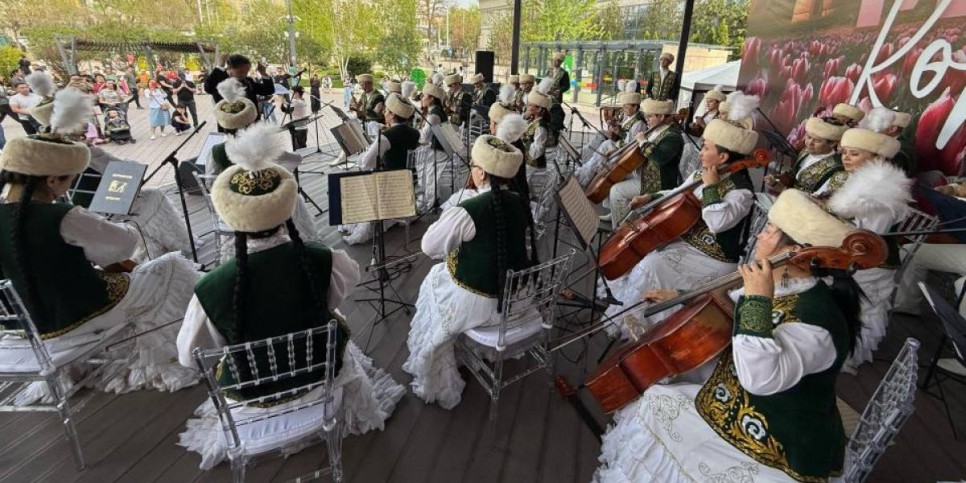 
                    Выездной концерт к 100-летию юбилея Нургисы Тлендиева прошел в Алматы
                