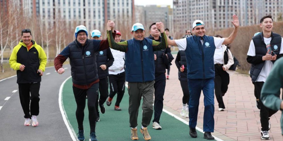 
                    В Астане прошел забег Walk the Talk ко Всемирному дню здоровья
                