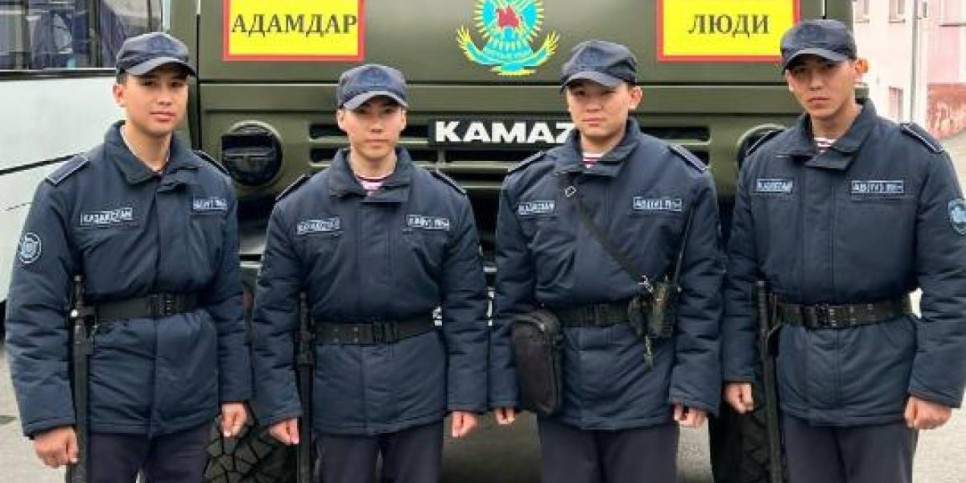 
                    Гвардейцы в Алматы предотвратили преступление
                