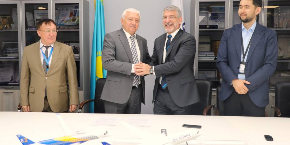 
                    Авиакомпания Air Astana и «Казаэронавигация» подписали договор о сотрудничестве 
                