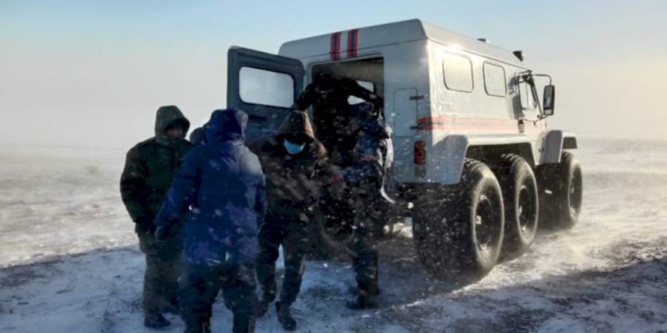 
                    Водителей спасли из снежных заносов в Алматинской области
                