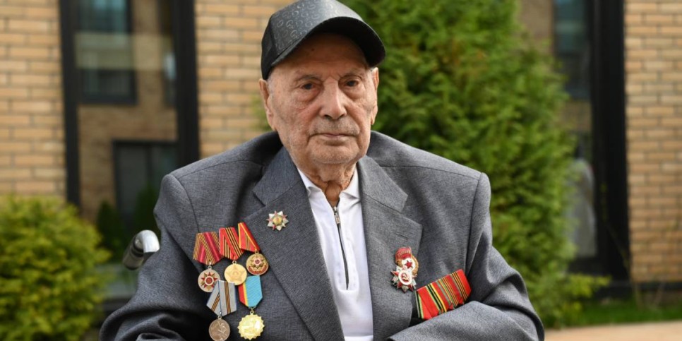 
                    В Алматы поздравили со 100-летием ветерана войны Ивана Бегунова
                