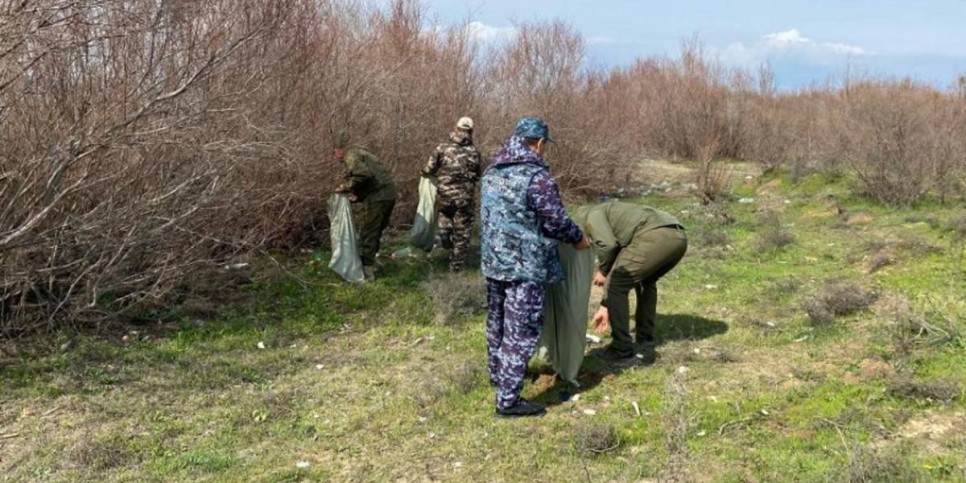 
                    «Чистые водоемы»: природоохранная акция прошла в Туркестанской области 
                