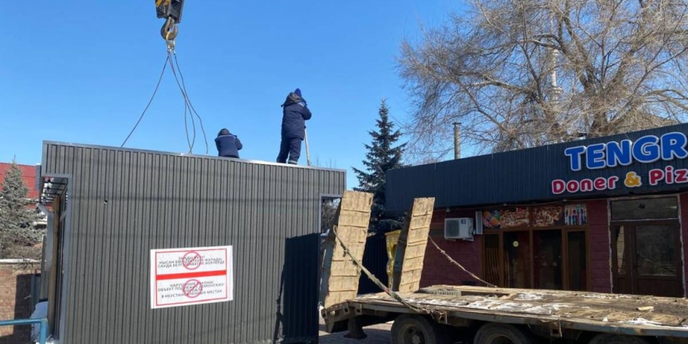 
                    В Алматы демонтировано 302 незаконных киоска: горожане оценили работу
                