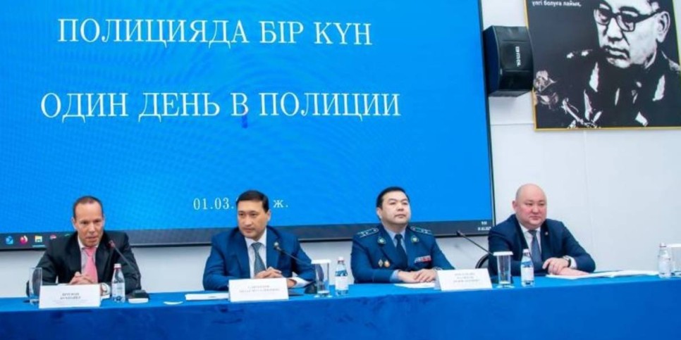 
                    Проект «Один день в полиции» прошел в Алматинской академии МВД  
                