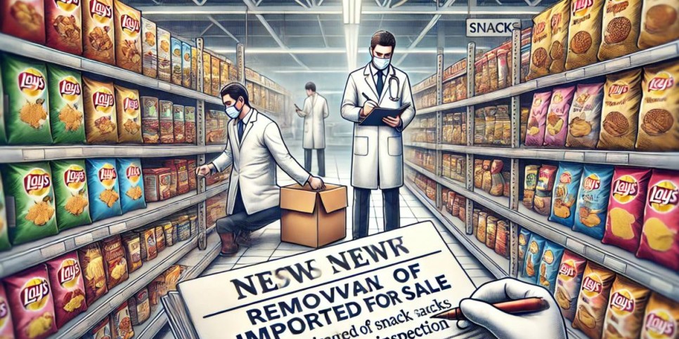 
                    Импортные снеки изъяты из продажи после проверки санэпидконтроля
                