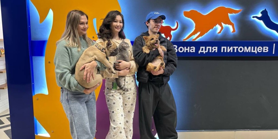 
                    Аэропорт Алматы открыл специальную зону для пассажиров, путешествующих с домашними животными
                