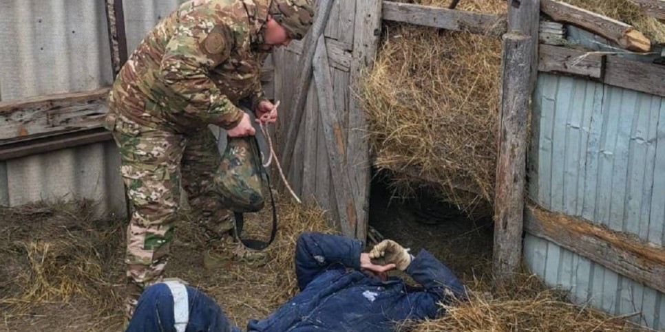 
                    Спасатели вытащили мужчину из-под рулона сена в ЗКО
                