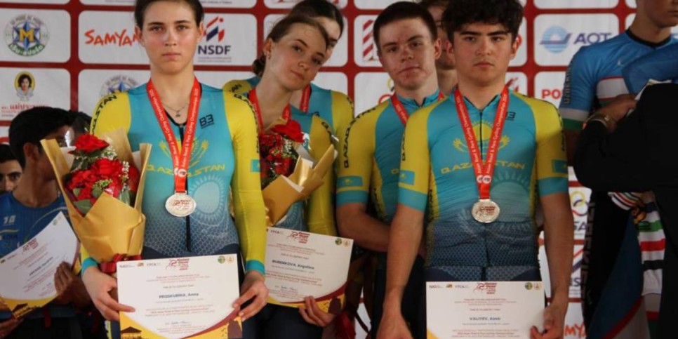 
                    Столичные велосипедисты стали призерами чемпионата Азии
                