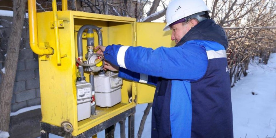 
                    Два жилых массива подключили к газу в Шымкенте
                