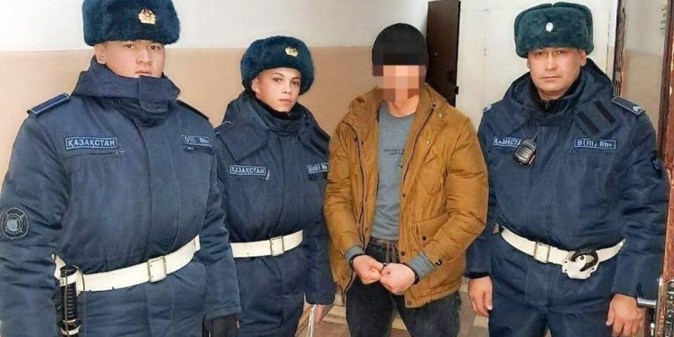 
                    Подозреваемого в убийстве задержали по горячим следам гвардейцы в Кокшетау
                