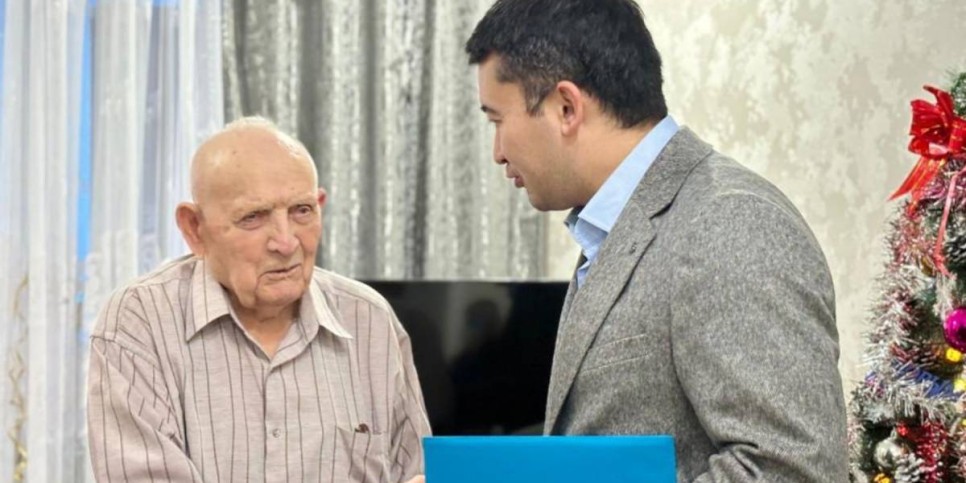 
                    101-й день рождения отметил ветеран войны из Актюбинской области Василий Грецкий
                