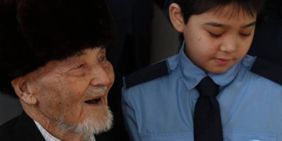 
                    Мечту 100-летнего ветерана Курмата Рахимова исполнила полиция в ВКО
                