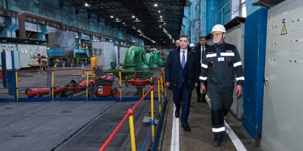 
                    Бектенов ознакомился с ходом отопительного сезона в Рудном
                