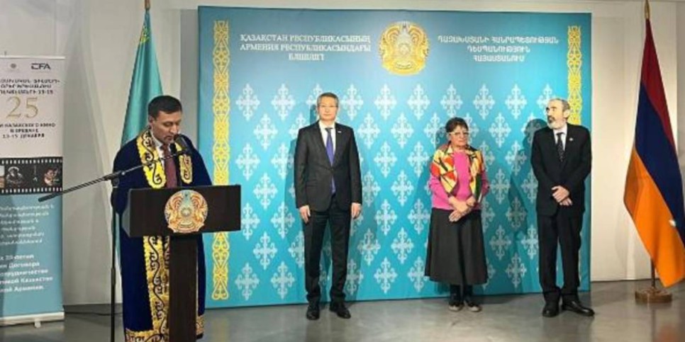 
                    В Ереване прошли Дни казахского кино
                