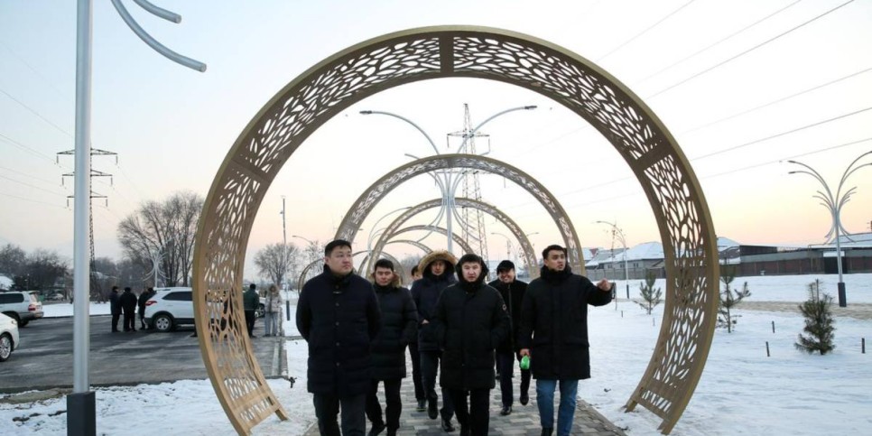 
                    Сквер в Карасу Алатауского района стал местом притяжения жителей
                