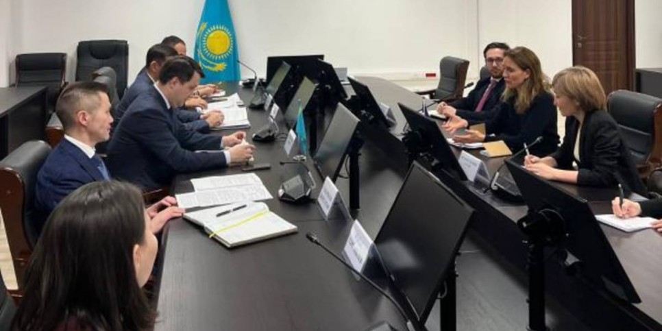 
                    В Минсельхозе обсудили развитие сотрудничества между Казахстаном и Францией
                