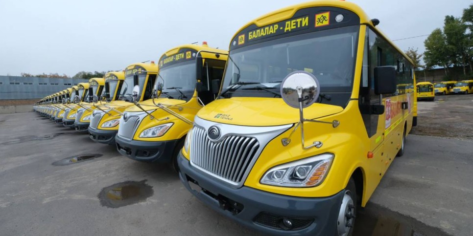 
                    В Алматы запускают еще 100 школьных автобусов для развозки детей из отдаленных районов 
                
