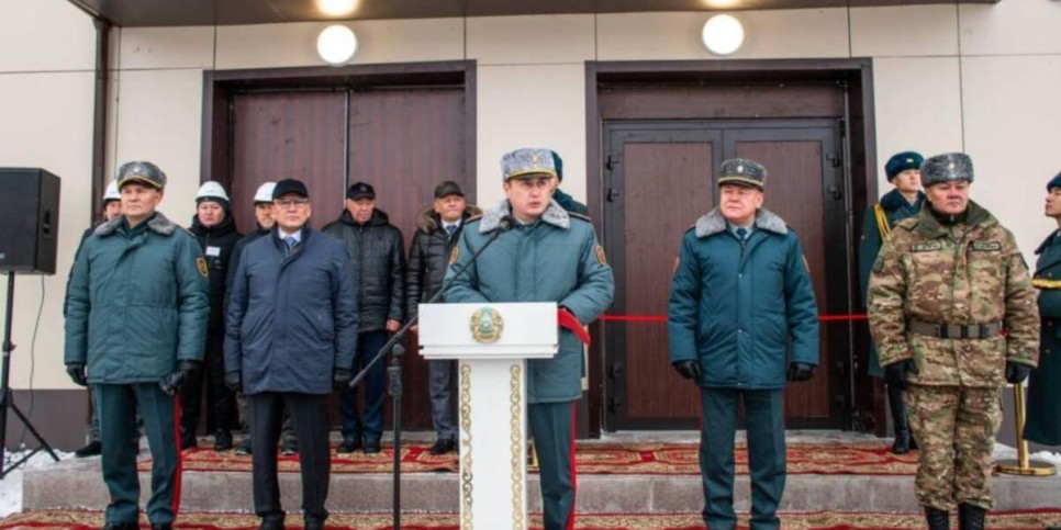 
                    Новую казарму открыли в академии Нацгвардии МВД РК
                
