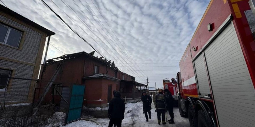 
                    Пострадавшим при пожаре в Астане семьям будет оказана помощь
                