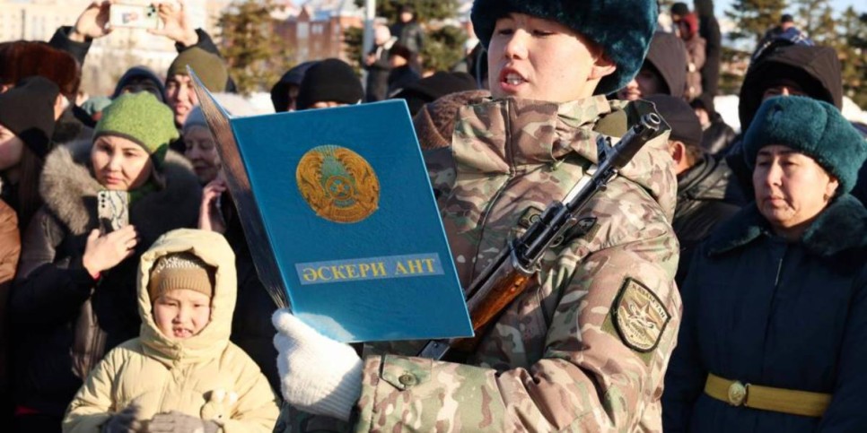 
                    В Астане более двухсот новобранцев присягнули на верность Родине
                