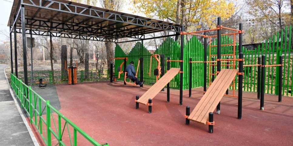 
                    Зеленую зону построили в Жетысуском районе Алматы
                