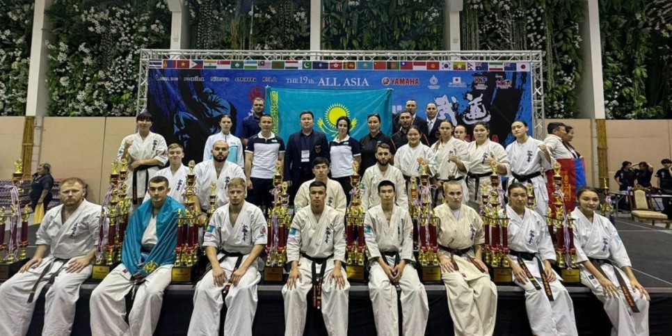 
                    Алматинские спортсмены триумфально выступили на чемпионате Азии по каратэ
                