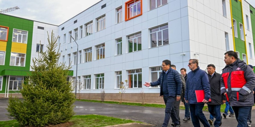 
                    Завершается строительство очередной комфортной школы в Наурызбайском районе Алматы
                