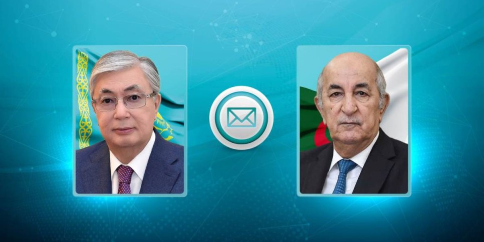 
                    Токаев направил телеграмму поздравления Президенту Алжира
                