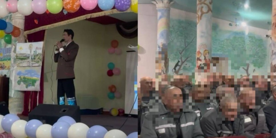 
                    Певец Мади Ахметқожа выступил в карагандинской колонии
                
