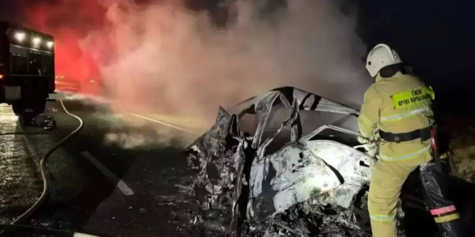 
                    Четыре человека погибли в ДТП на трассе в Атырауской области
                