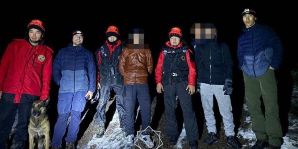 
                    Подростков спасли в горах Алматинской области
                