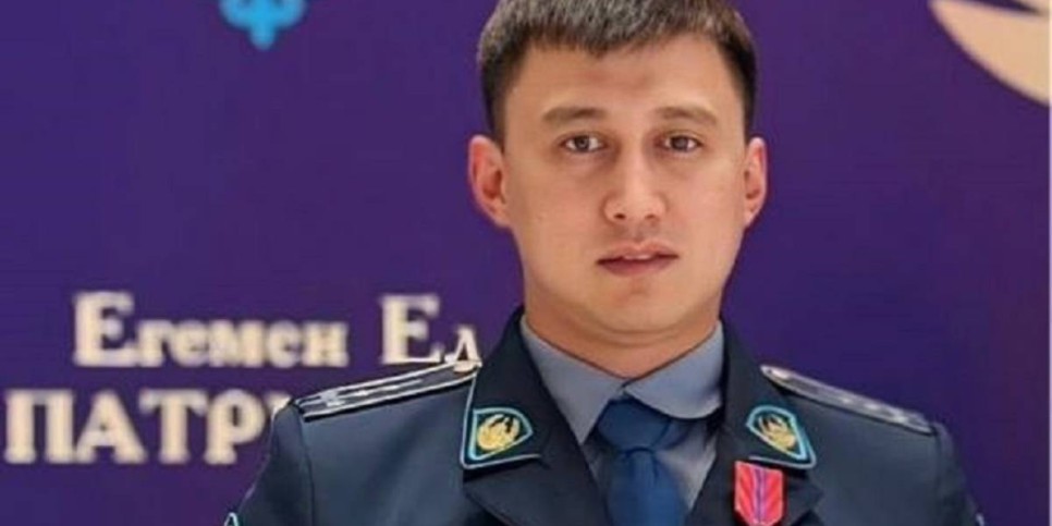 
                    Полицейский из Шымкента удостоен звания "Егемен ел патриоты"
                