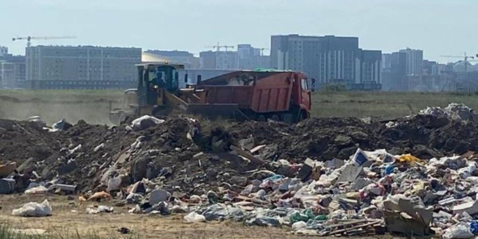 
                    Свыше 160 тыс. тонн мусора вывезли со стихийных свалок на полигоны в Астане
                
