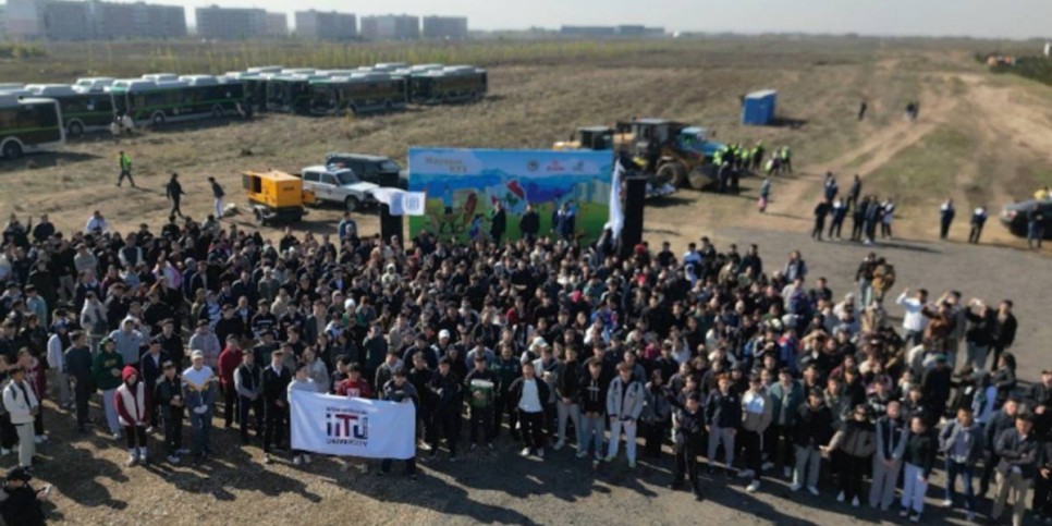 
                    Молодежь города Алматы поддержала акцию "Таза Қазақстан"
                