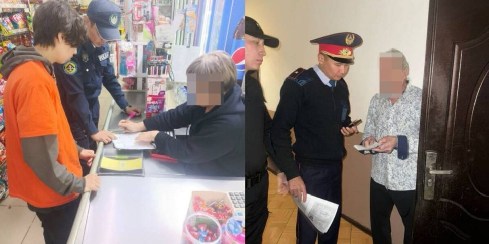 
                    Более 40 правонарушений выявлено за один вечер в Караганде
                