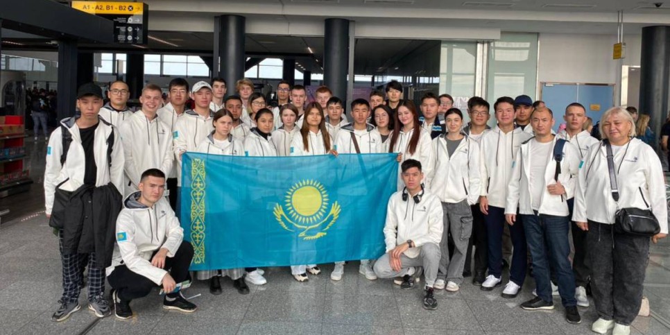 
                    Национальная сборная Казахстана отправилась на чемпионат WorldSkills
                