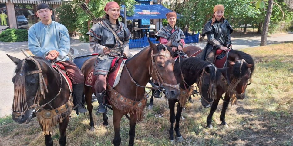 
                    В Алматы проводили спортсменов на Всемирные игры кочевников 
                