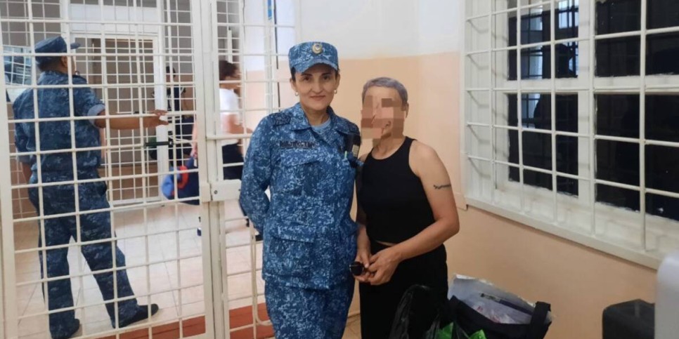 
                    Победившая рак осужденная вышла на свободу в области Абай
                
