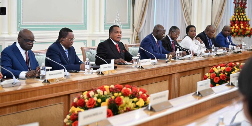 
                    Президенты Казахстана и Конго провели переговоры в расширенном формате
                