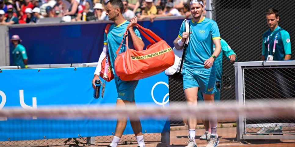 
                    Казахстан завершил выступление на Олимпийских играх в теннисе
                