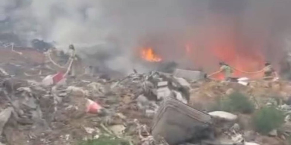 
                    Огнеборцы Астаны ликвидировали пожар на полигоне ТБО 
                