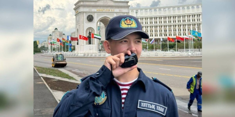 
                    Саммит ШОС в Астане: гвардейцы несут службу в усиленном режиме
                